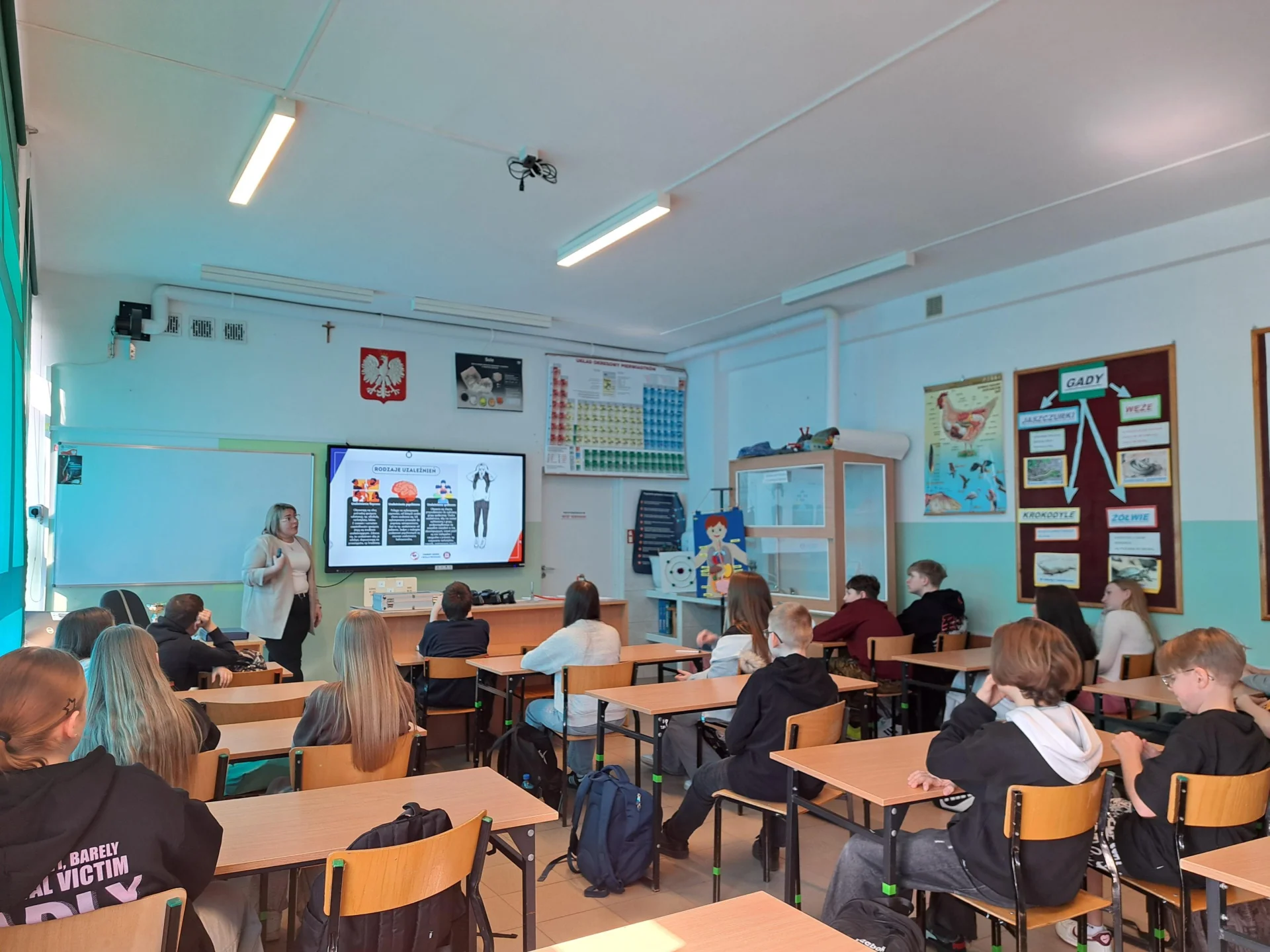 „Trzeźwy wybór - zdrowie i przyszłość w Twoich rękach” - zajęcia profilaktyczne