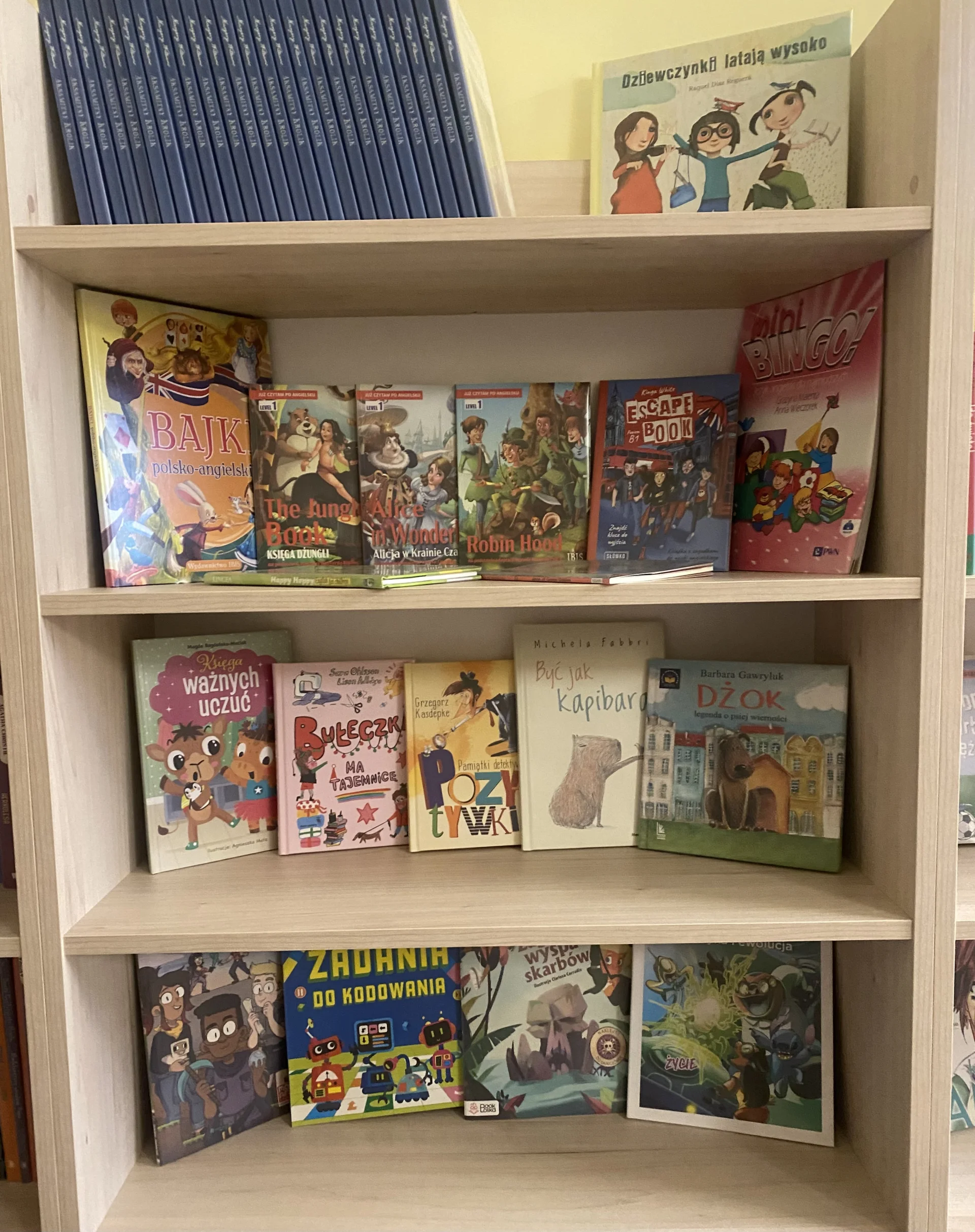 NOWOŚCI W SZKOLNEJ BIBLIOTECE – „NARODOWY PROGRAM ROZWOJU CZYTELNICTWA” priorytet 3